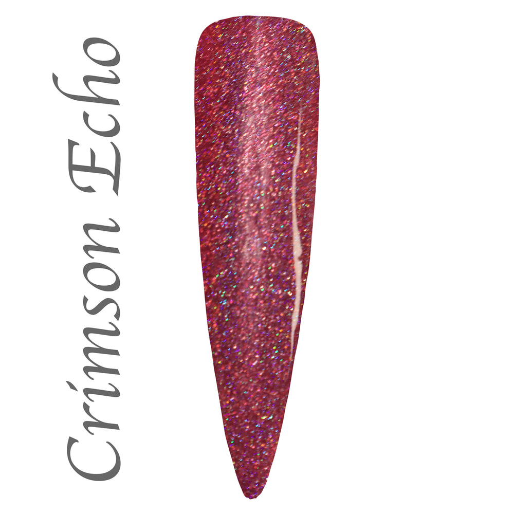 Crimson Echo From The Witching Hour Collection  Holographic HEMA & TPO FREE Gel Polish
