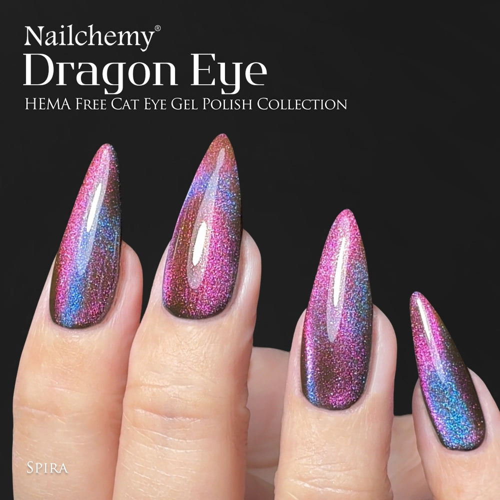 NEW Spira From Dragon Eye Collection  Magnetic Cat Eye - HEMA & TPO FREE Gel Polish