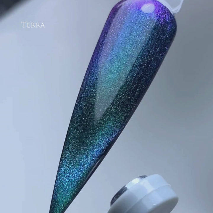 NEW Terra From Dragon Eye Collection - Magnetic Cat Eye - HEMA & TPO FREE Gel Polish