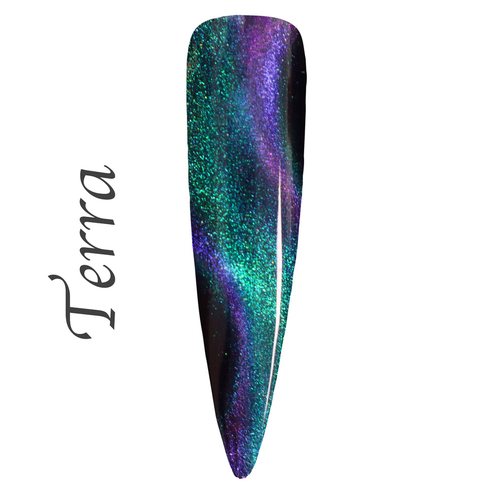 NEW Terra From Dragon Eye Collection - Magnetic Cat Eye - HEMA & TPO FREE Gel Polish