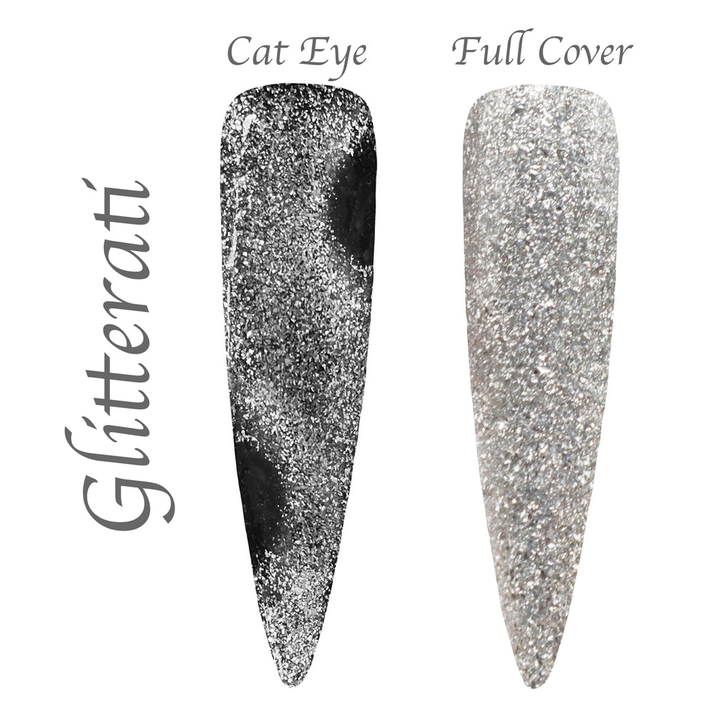 Masquerade - Chameleon Flake CAT EYE - HEMA Free Gel Polish Collection - Full Set