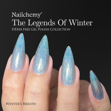 Winter's Breath From The Legends of Winter Collection - Holographic HEMA & TPO FREE Gel Polish