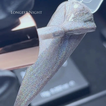 Longest Night From The Legends of Winter Collection - Holographic HEMA & TPO FREE Gel Polish