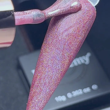 Snow Petal From The Legends of Winter Collection - Holographic HEMA & TPO FREE Gel Polish