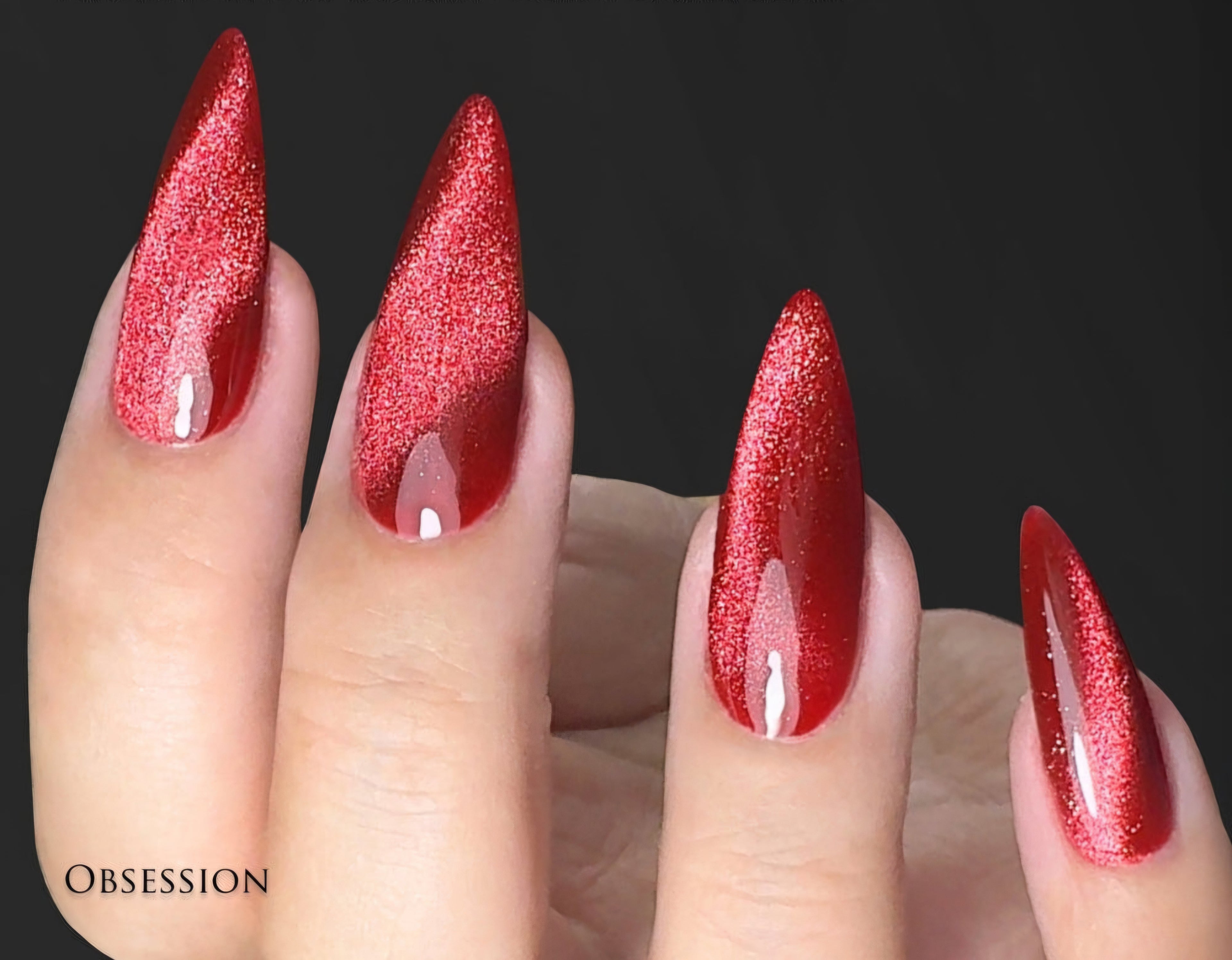 Obsession From Dark Temptation collection  Magnetic Cat Eye - HEMA & TPO FREE Gel Polish