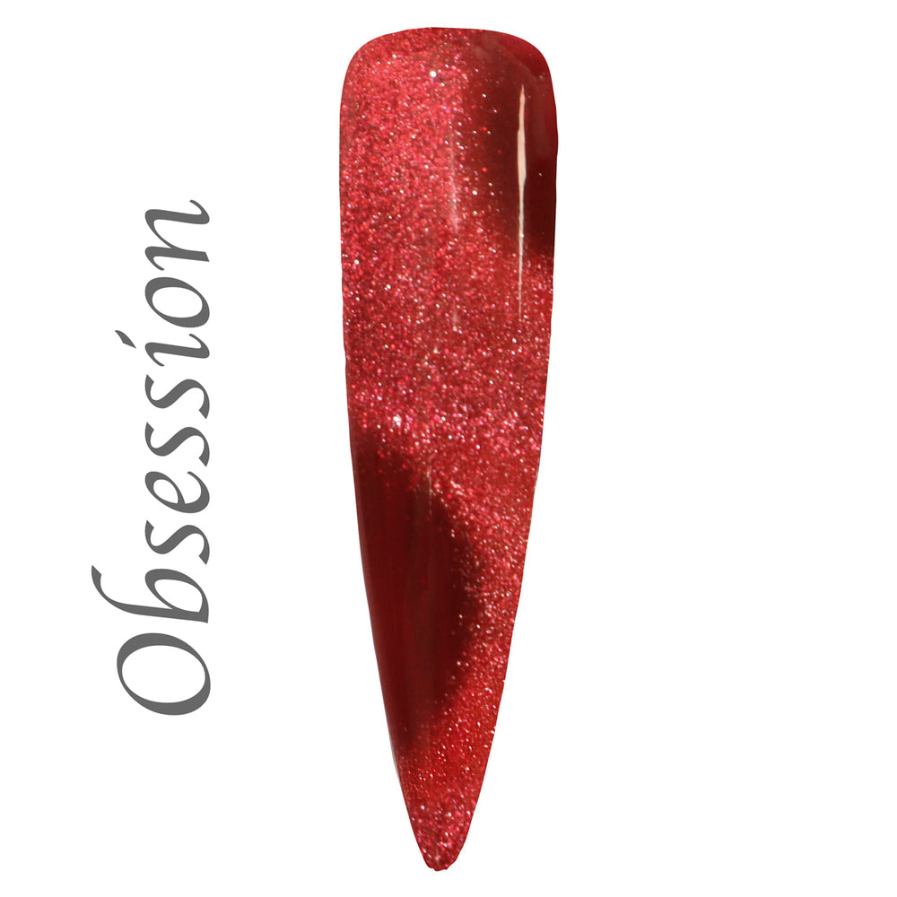 Obsession From Dark Temptation collection  Magnetic Cat Eye - HEMA & TPO FREE Gel Polish