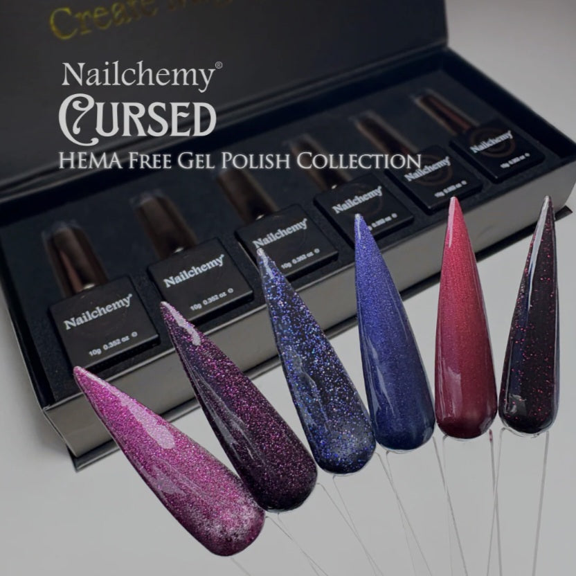 Cursed – HEMA FREE Gel Polish Collection (6 x 10g)